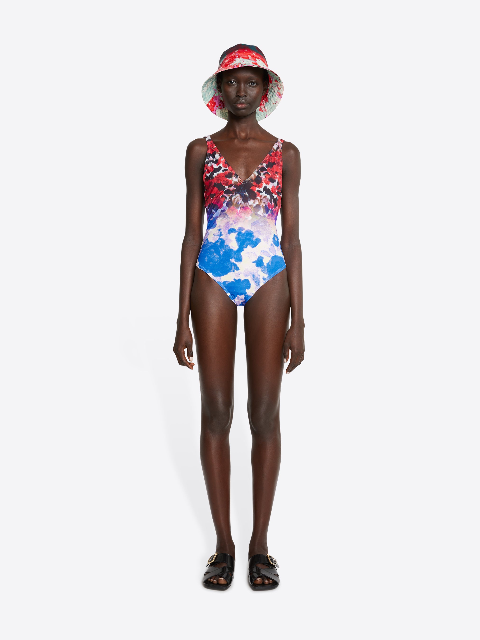 Printed swimsuit - Spring Summer Women | Dries Van Noten