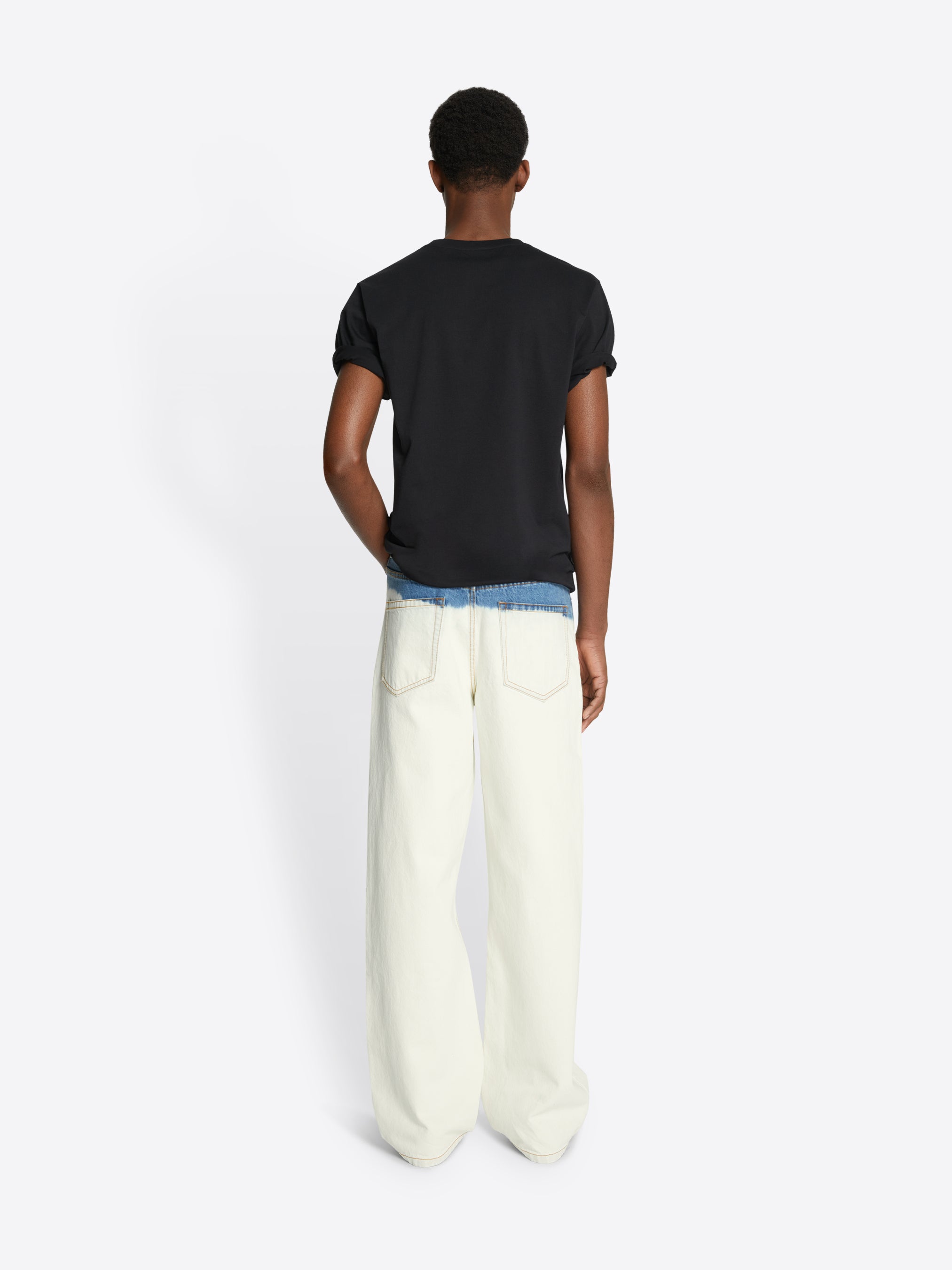 Bleach dipped jeans - Men Denim Capsule | Dries Van Noten