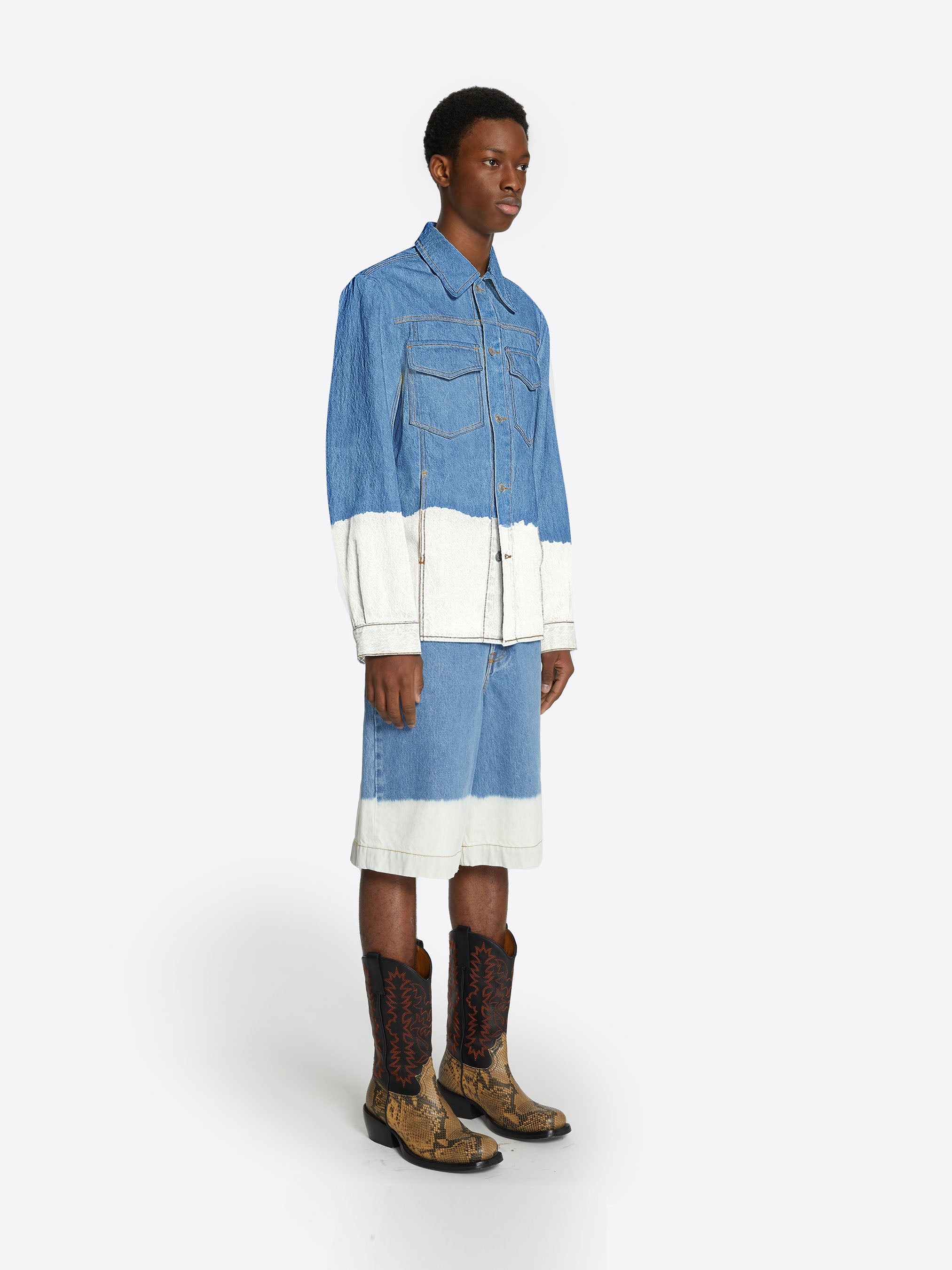 Dries van noten patchwork hot sale jeans