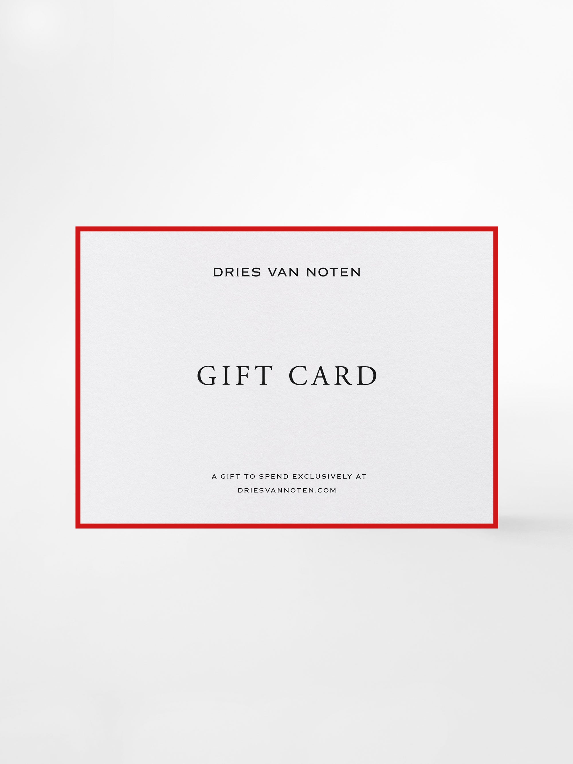 Digital Gift Card | Dries Van Noten